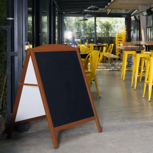 Timber A-Blackboard size 1088 mm H X 680 MM W - Image 3