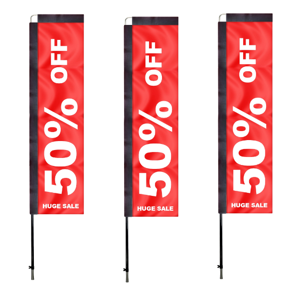 Square Flag Pole
