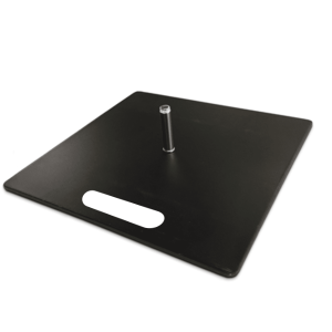 Metal Hard Surface Base - Size of base: 400mm x 400mm