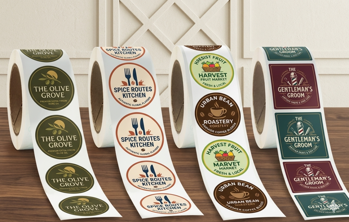 Machine Applied Roll Labels