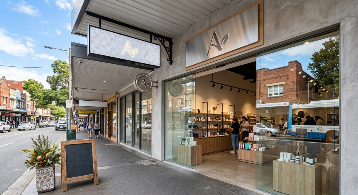 Business signage cost Australia.