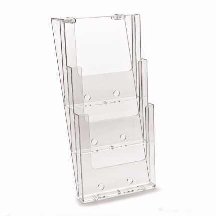 Best 3 tier a4 portrait brochure holder