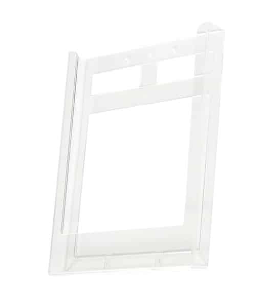 A4 Flat Back Wall Brochure Holder
