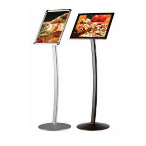 Curved Menuboard |  Black A3