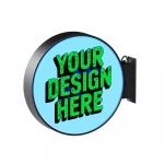 Circular Led Lightbox sign
