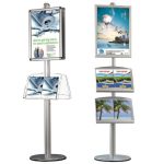Freestanding brochure display australia