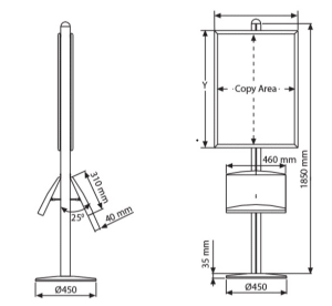 Freestanding Brochure Display - Image 5