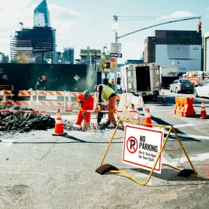 Road Work Sign 900 mm x 600 mm - Image 3