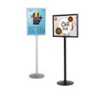 Weatherproof outdoor sign holder