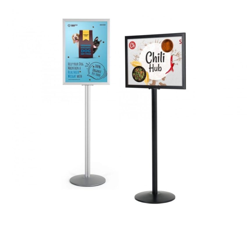 Weatherproof outdoor sign holder