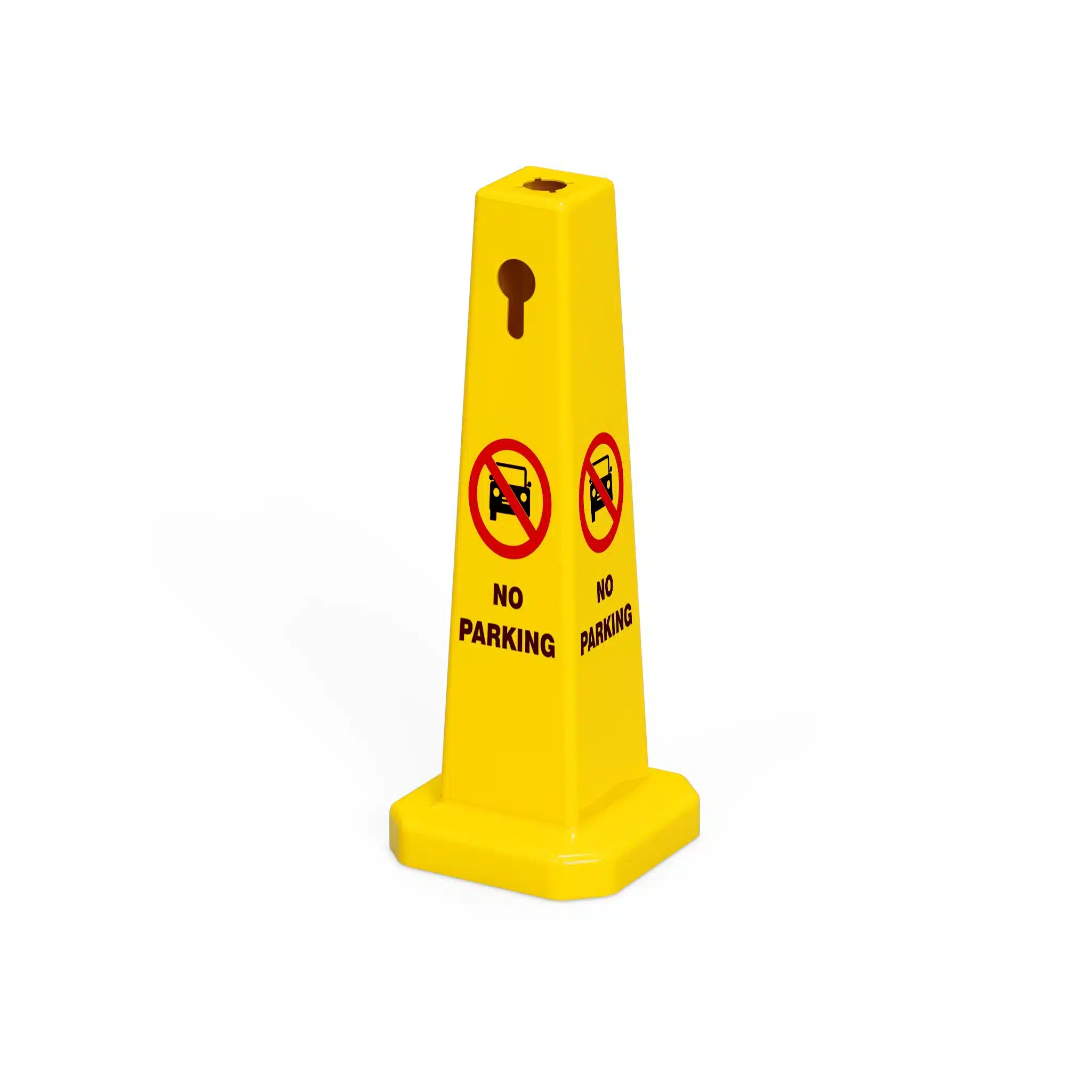 Pyramid-Safety-Cone-Sign-image-5 Safety Cone Barrier - Image 1