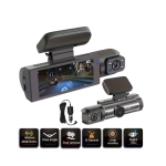 🚗 Dual Dash Cam for Cars – Front & Inside Camera with IR Night Vision - Image 2