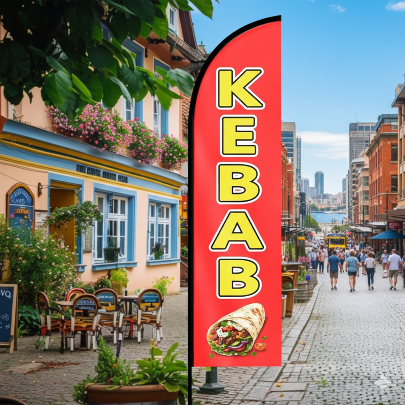 Kebab Shop Flag