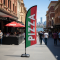 Pizza Feather Flag