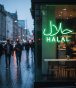 Halal Neon Sign