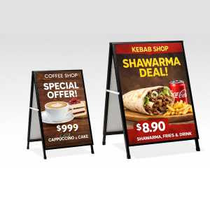 Multi-level brochure display