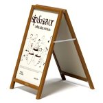 Outdoor Wood Blackboard