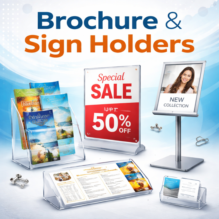 Brochure & sign holders australia