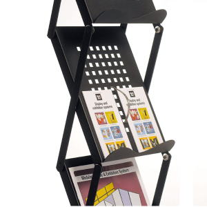 Brochure Display Stand -  Foldable Brochure Holder | Swing Up - Image 2
