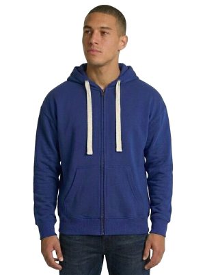 Mens Brushed Heavy Zip Fleece Hoodie - Image 2