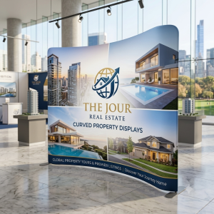 Display Stand Australia | Curved Euro-Fab Walls - Image 2