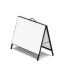 Key Features Heavy-duty metal faced A-Frame Suitable for indoor and outdoor use High-quality steel construction 20mm square tubes welded for strength Reinforced hinge design for improved durability