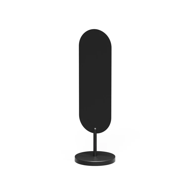 Oval Standing Sign