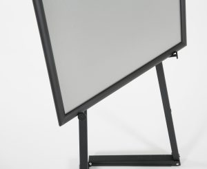 Premium Portable Steel Display Easel – Adjustable & Foldable (Textured Black) - Image 6