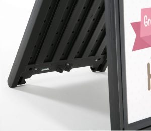 Posterpro A-Frame Sign with Protective Lens (600mm W x 900mm H) - Image 4