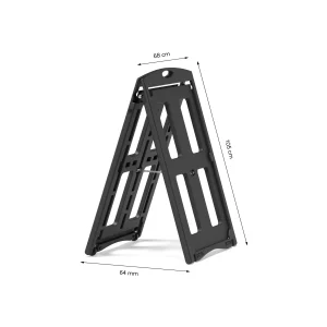 Rite Evadure Plastic Insertable A-Frame Sign (600mmW x 900mmH) Red - Image 7