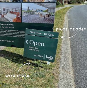 Real Estate Advertising Sign | Rite Wire Stakes - Image 2