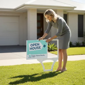 Real Estate Sign Frame | Vibe Real Estate Lawn Sign Frame - Image 3
