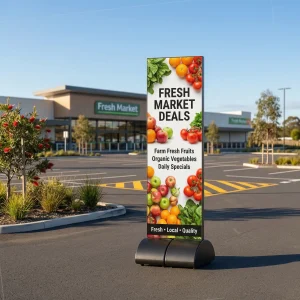 Weatherproof outdoor signs | Water-Fill Base for Ready To Go Sign Frame - Image 11