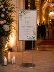 Signage for wedding reception- Entrance + Printing your Design And FREE Design