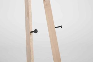 Wood Easel Adjustable Beech Display - Image 2