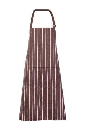 Wholesale hospitality aprons Australia | Stripe Apron - Full Bib - Image 4