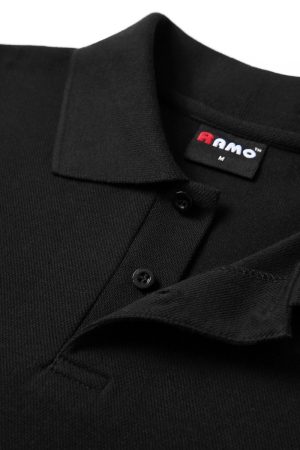 Men's Cotton Pique Knit Polo | Wholesale corporate uniforms - Image 3