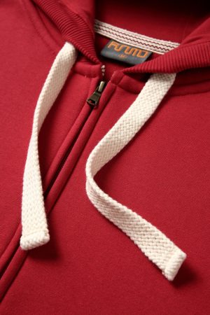 Mens Brushed Heavy Zip Fleece Hoodie - Image 5