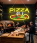 Pizza neon sign outdoor